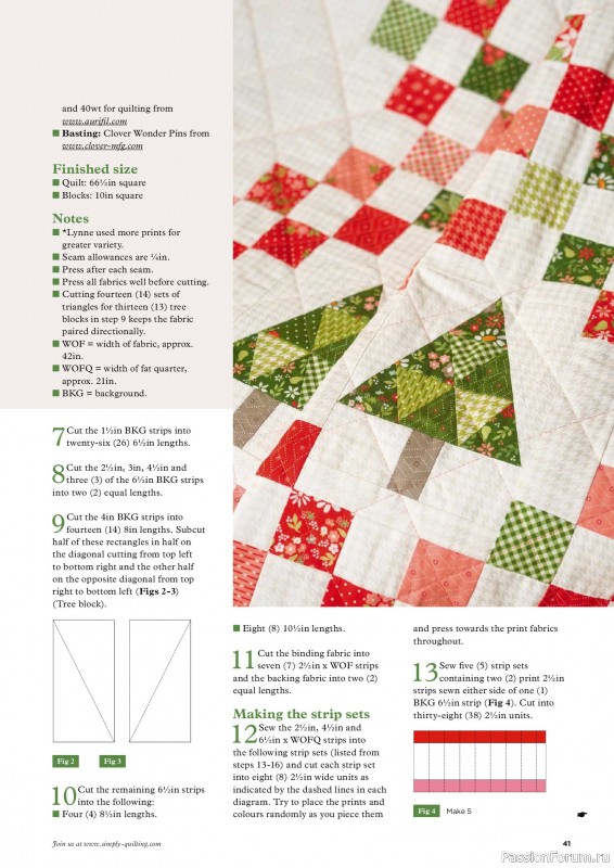 Коллекция проектов для рукодельниц в журнале &laquo;Todays Quilter №145 2026&raquo;
