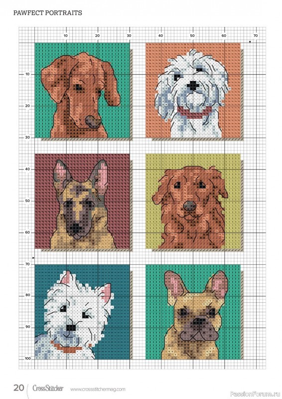 Коллекция вышивки в журнале «CrossStitcher №400 2023»