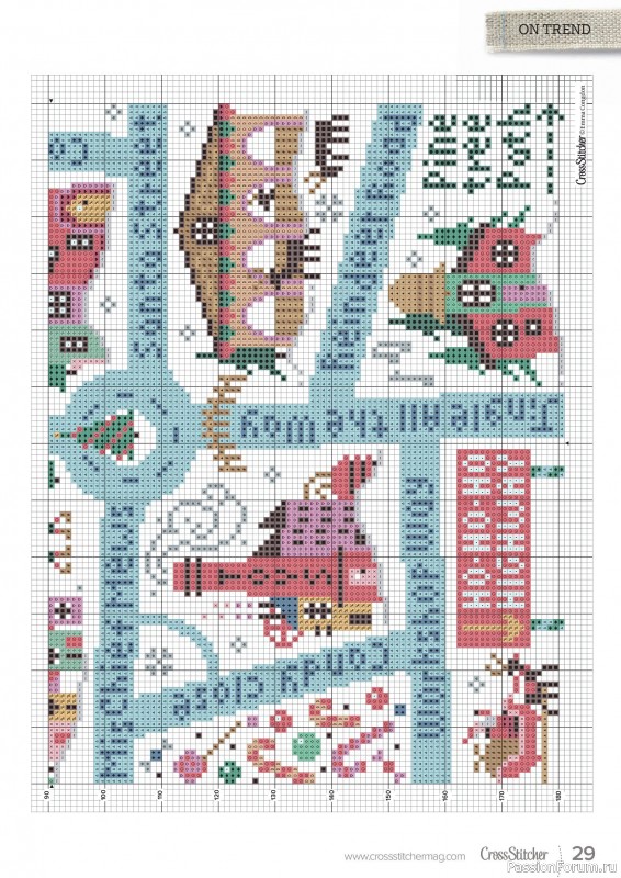 Коллекция вышивки в журнале &laquo;CrossStitcher №442 2026&raquo;