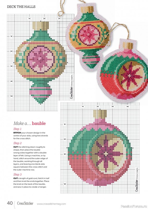 Коллекция вышивки в журнале &laquo;CrossStitcher №442 2026&raquo;