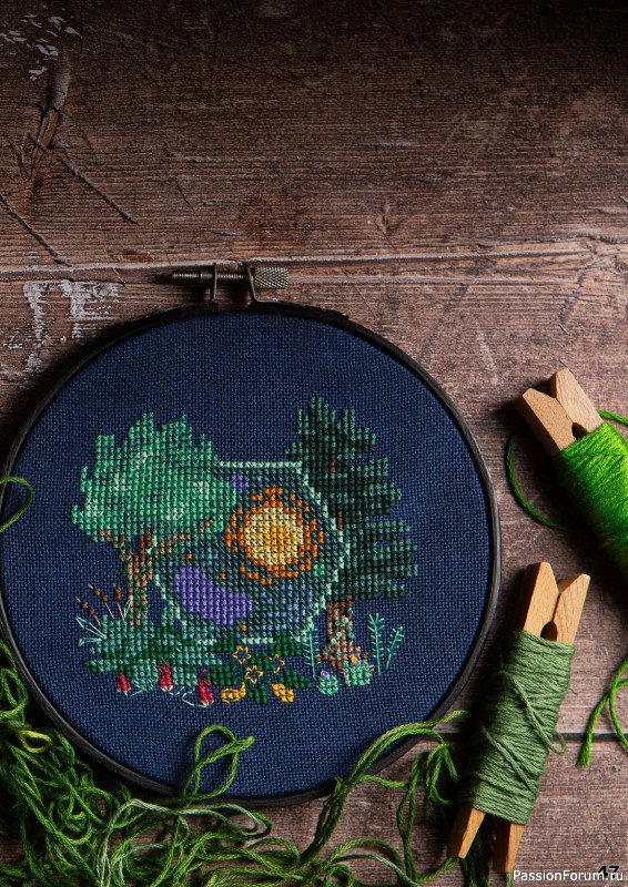 Коллекция вышивки в журнале «XStitch Magazine №27 2024»