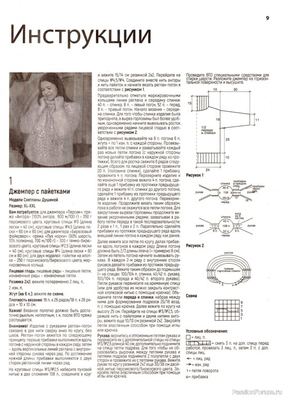 Вязаные модели в журнале «Вязаная одежда для солидных дам №1 2024»