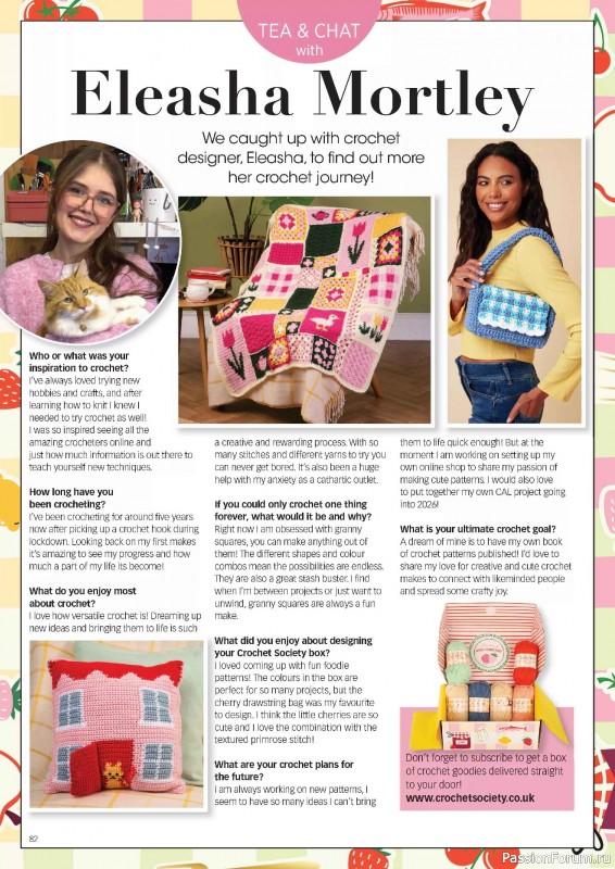 Вязаные проекты крючком в журнале &laquo;Crochet Now №132 2026&raquo;