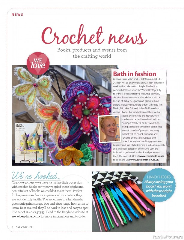 Вязаные проекты крючком в журнале &laquo;Love Crochet №32 2026&raquo;