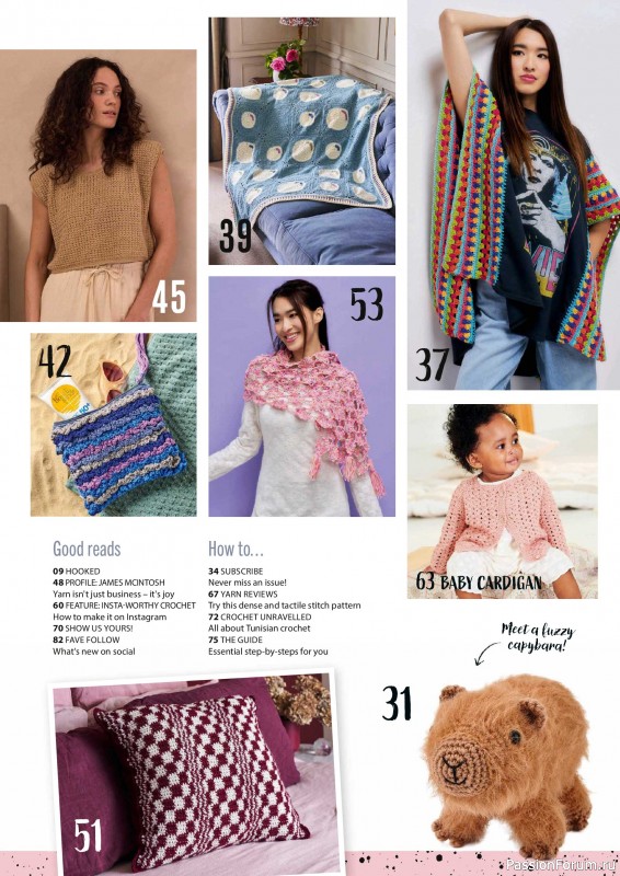 Вязаные проекты крючком в журнале «Simply Crochet №178 2026»