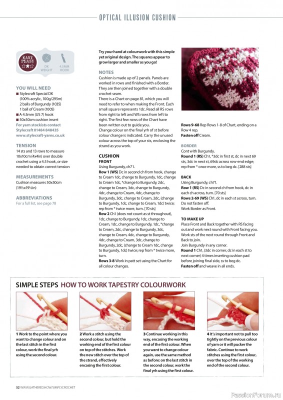 Вязаные проекты крючком в журнале «Simply Crochet №178 2026»