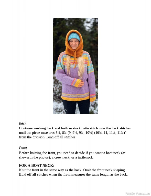Вязаные проекты в книге «Happy Nordic Knits». Продолжение