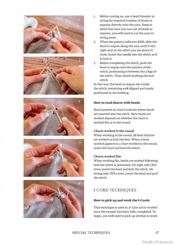 Вязаные проекты в книге «Shine! Knitting with Beads». Часть 1.