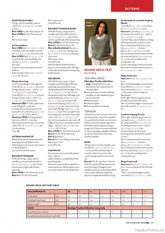 Вязаные проекты в журнале «Better Homes & Gardens Specials №7 2026»