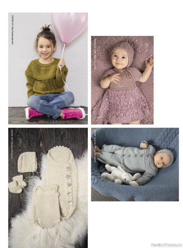 Вязаные проекты в журнале &laquo;Yarnmade №1 2018 Spring & Summer&raquo;.
