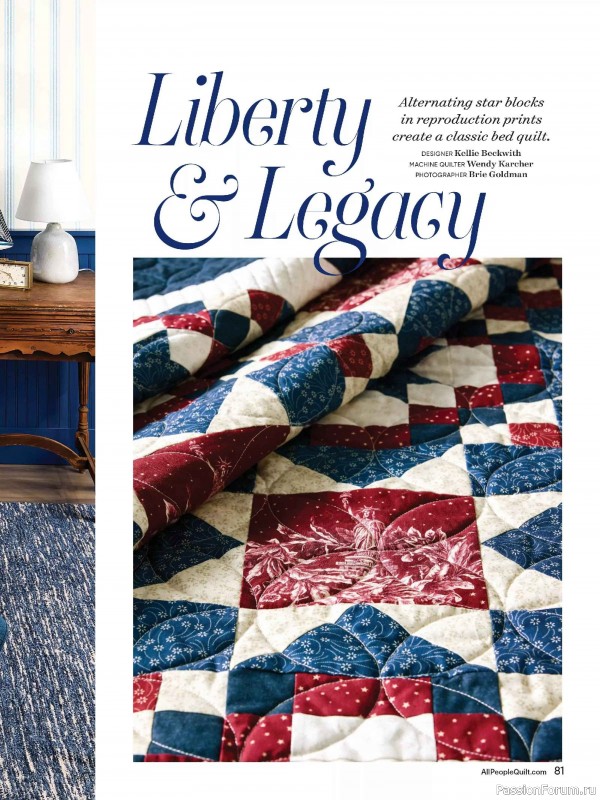 Коллекция проектов для рукодельниц в журнале &laquo;American Patchwork & Quilting №200 2026&raquo;