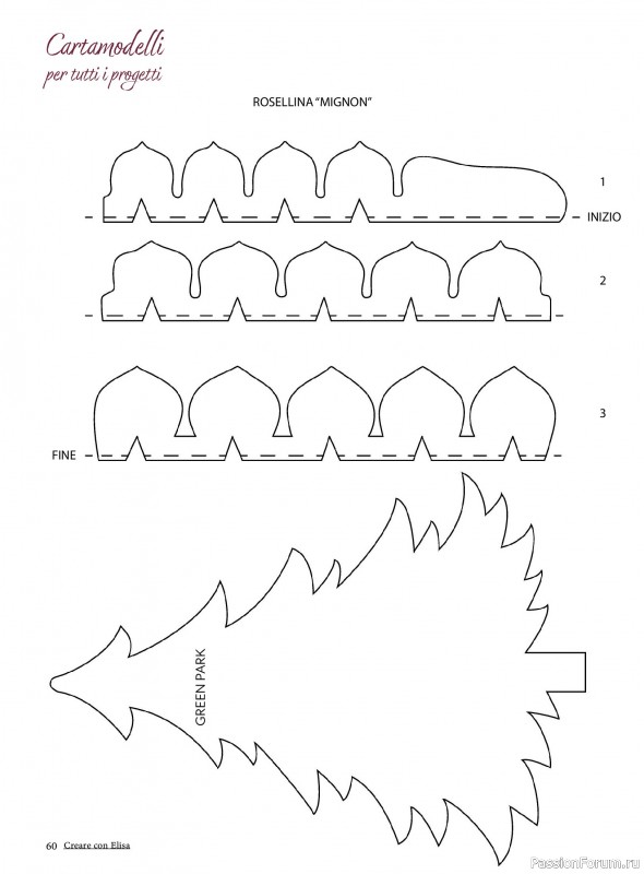 Коллекция проектов для рукодельниц в журнале «Creare Con Elisa №12 2025»