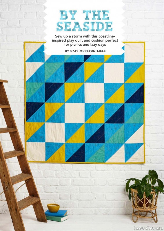 Коллекция проектов для рукодельниц в журнале «Love Patchwork & Quilting №152 2025»