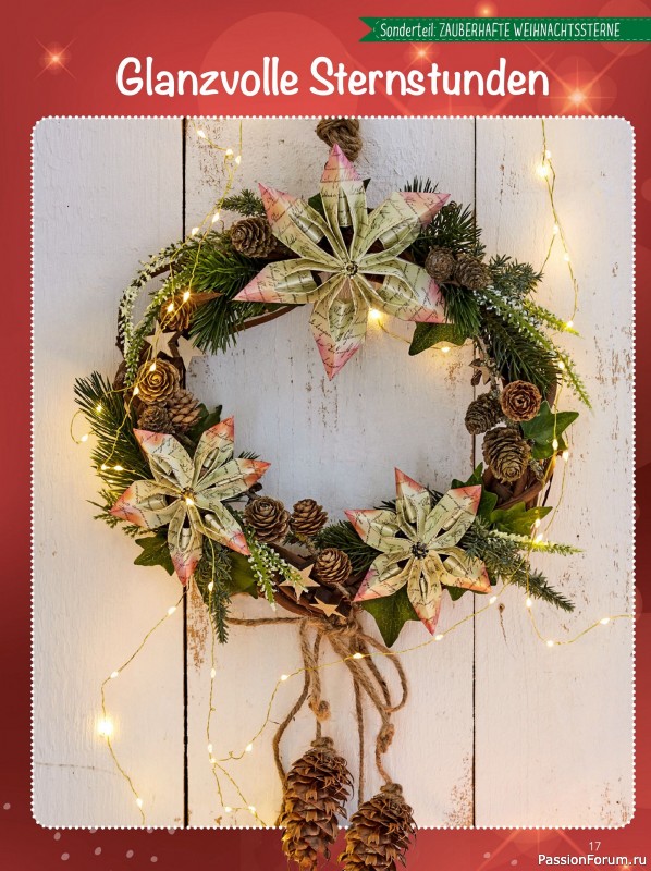 Коллекция проектов для рукодельниц в журнале «Mein Deko und Bastelspass №60 2025»