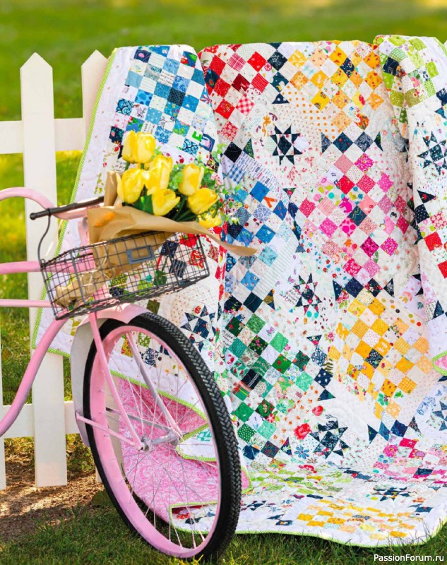 Коллекция проектов для рукодельниц в журнале «Quilter's World - Spring 2026»