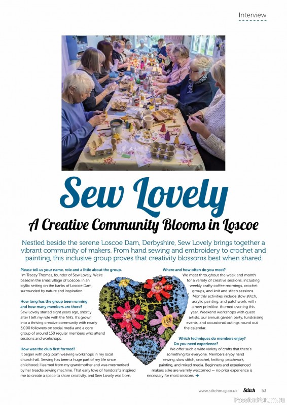 Коллекция проектов для рукодельниц в журнале «Stitch Magazine №160 2026»