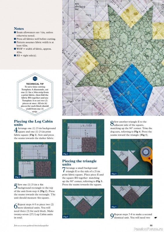 Коллекция проектов для рукодельниц в журнале «Todays Quilter №142 2026»