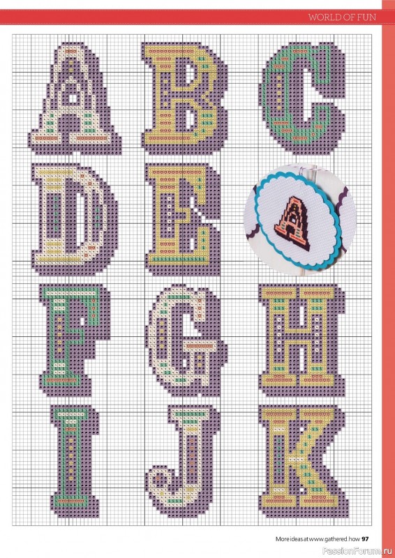 Коллекция вышивки в журнале «Contemporary Cross Stitch Collection 2022»