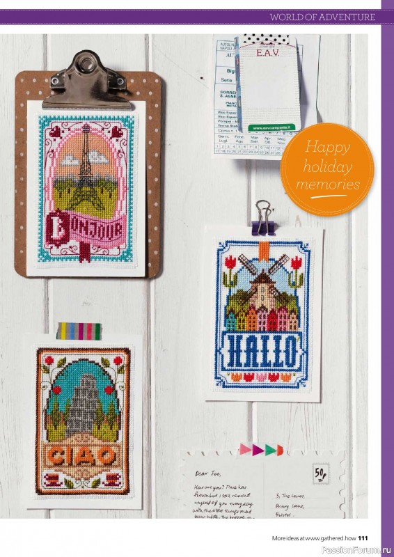 Коллекция вышивки в журнале «Ultimate CrossStitch Collection - Contemporary 2026»