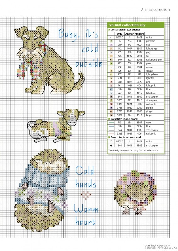 Коллекция вышивки в журнале «Cross Stitch Favourites №35 2023»