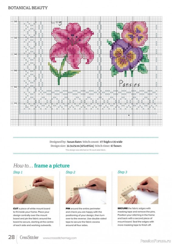 Коллекция вышивки в журнале «CrossStitcher №387 2022»