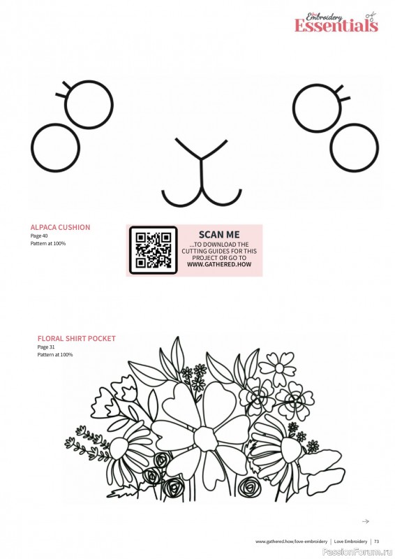Коллекция вышивки в журнале «Love Embroidery №74 2025»