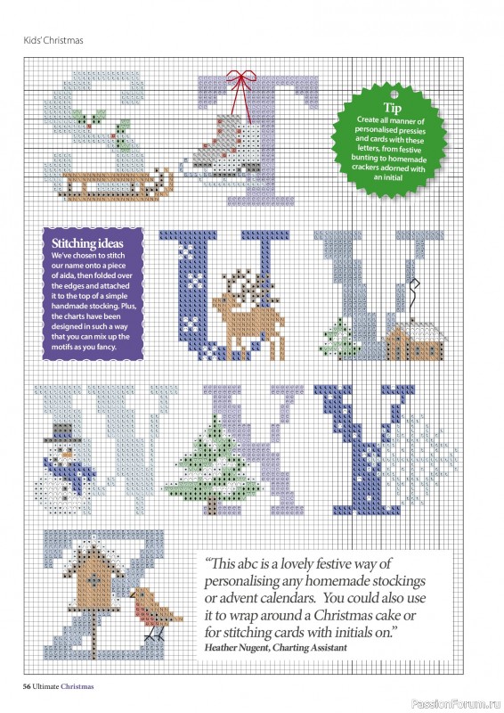 Коллекция вышивки в журнале «Ultimate CrossStitch – Christmas 2026»