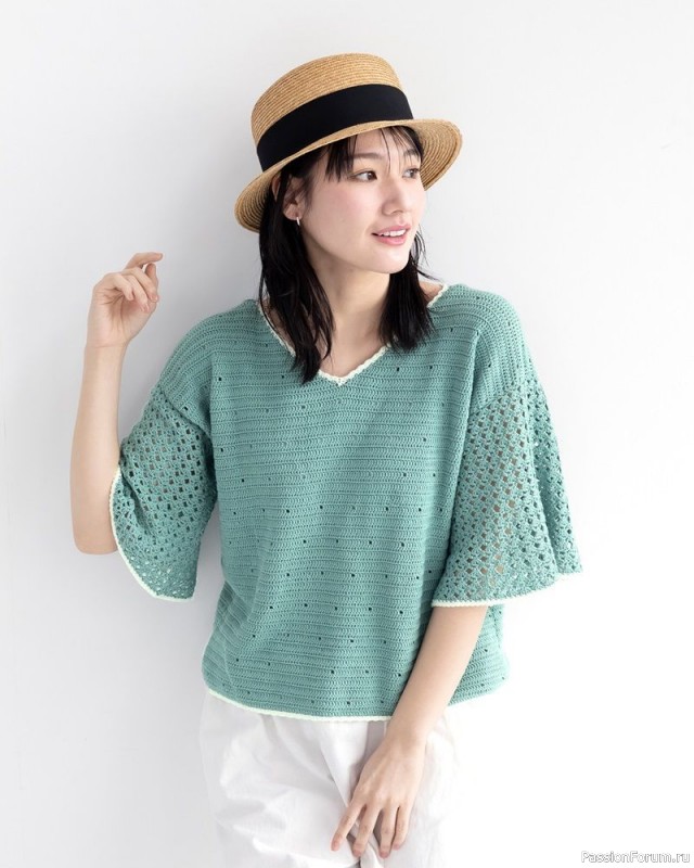 Вязаные модели в журнале «Knit Ange - Summer 2025»