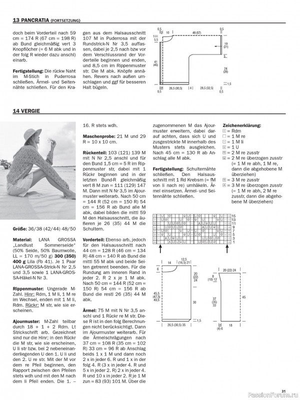 Вязаные модели в журнале &laquo;Maschentrends №2 2026&raquo;