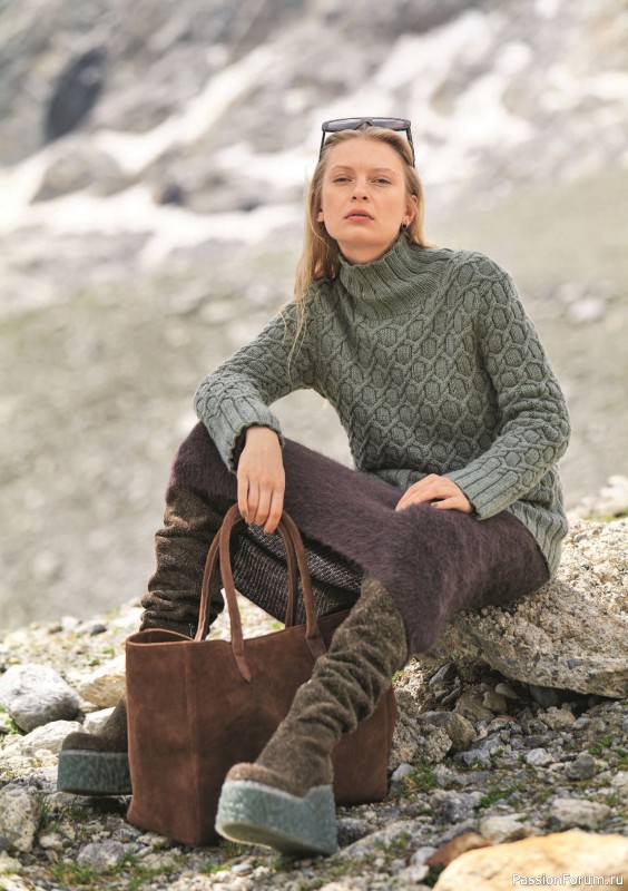 Вязаные модели в журнале «Verena Stricktrends №4 2025»