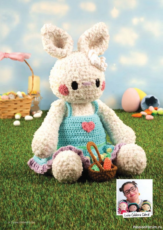 Вязаные проекты крючком в журнале «Crochet Now №103 2024»