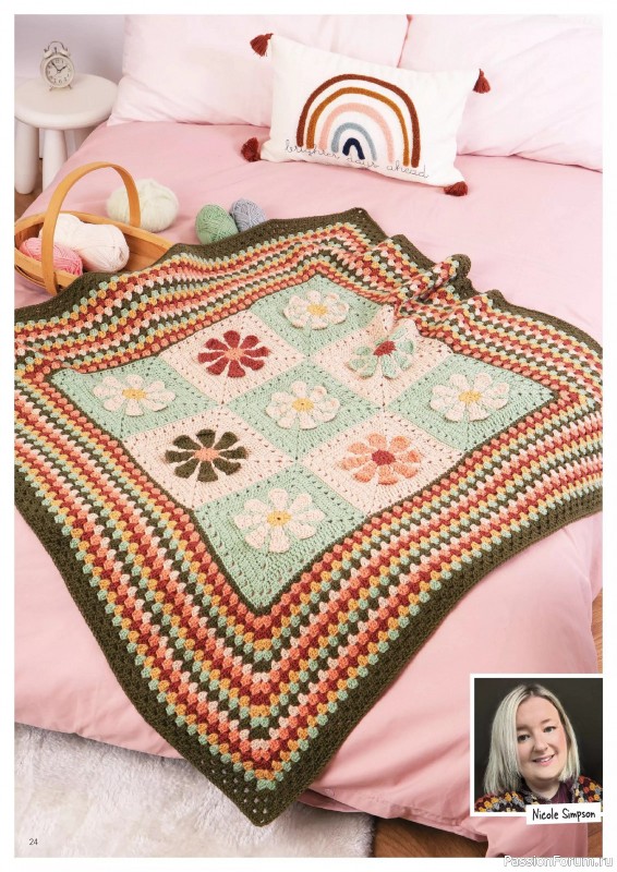 Вязаные проекты крючком в журнале «Crochet Now №124 2025»