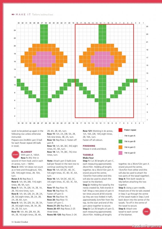 Вязаные проекты крючком в журнале «Inside Crochet №151 2022»