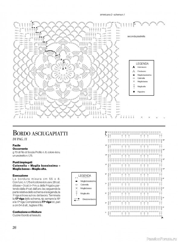 Вязаные проекты крючком в журнале «Profilo Uncinetto №9 2025»