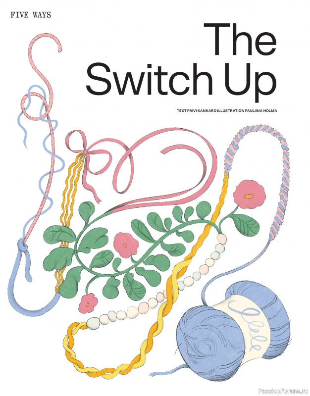 Вязаные проекты спицами в журнале «Laine Magazine №22 2024 Autumn»