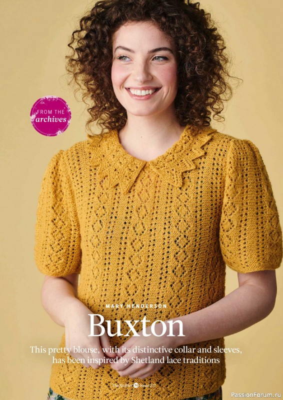 Вязаные проекты спицами в журнале «The Knitter №227 2026»