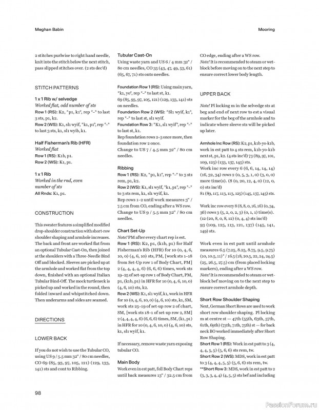 Вязаные проекты в книге &laquo;52 weeks of Sweater&raquo;. Часть 2