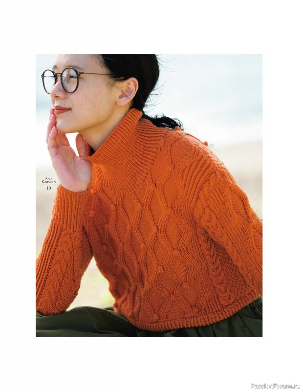 Вязаные проекты в книге «Aran Knitting Sweaters».