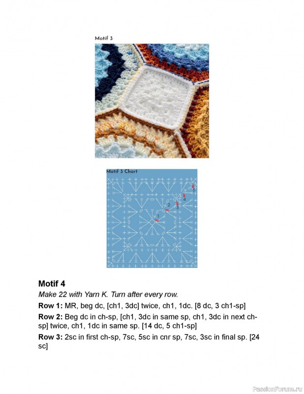 Вязаные проекты в книге «Crochet Modular Blankets». Продолжение