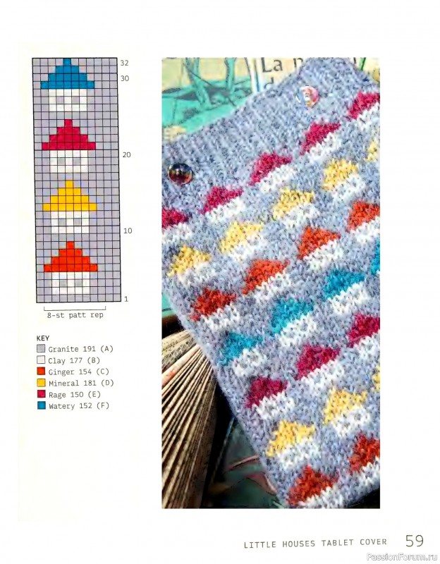 Вязаные проекты в книге «More Easy Fairisle Knits».