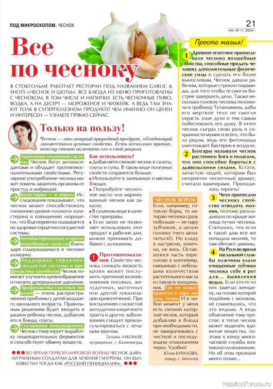 Коллекция кулинарных рецептов в журнале «Наша кухня №11 2024» Коллекция кулинарных рецептов в журнале «Наша кухня №11 2024»