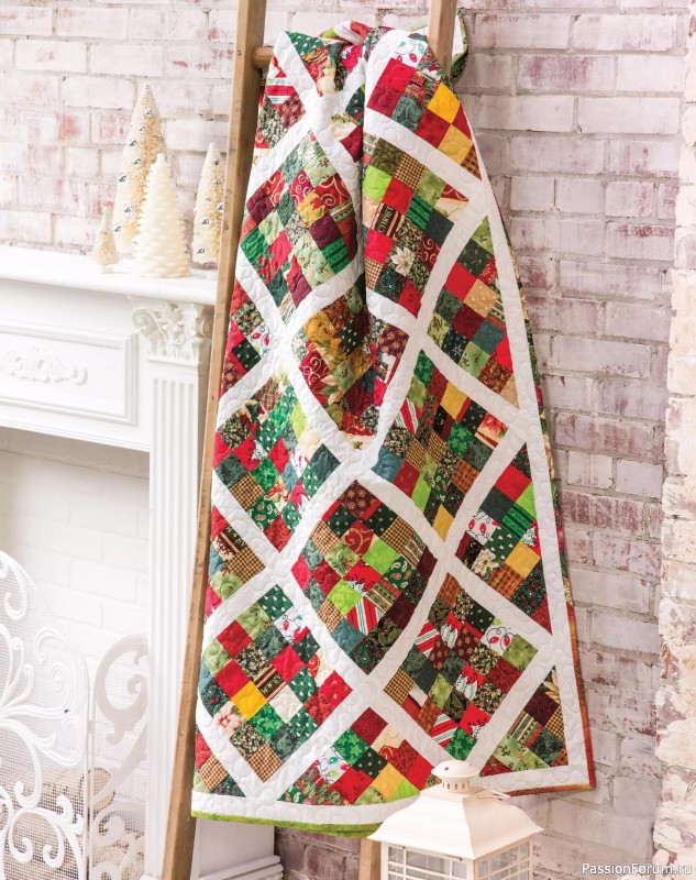 Коллекция проектов для рукодельниц в журнале «Quilter's World Special Edition - Christmas 2025»