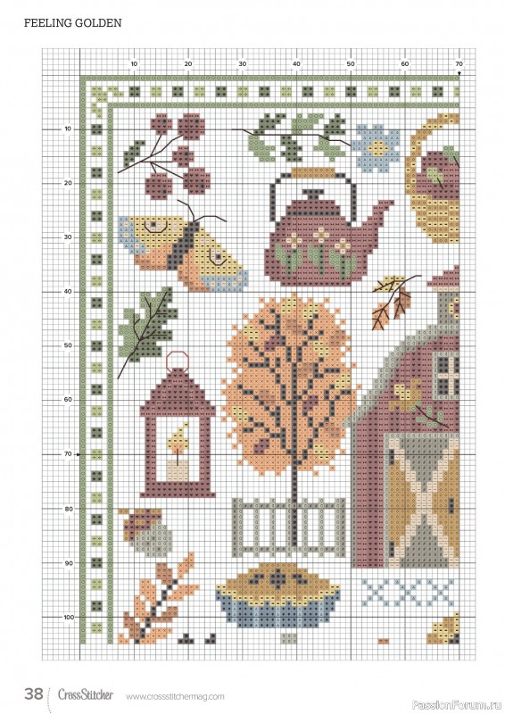 Коллекция вышивки в журнале «CrossStitcher №440 2026»