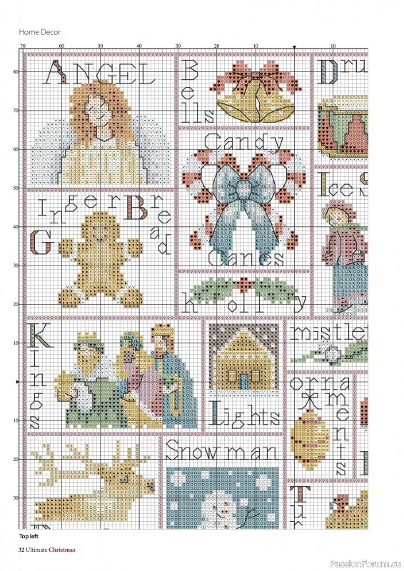 Коллекция вышивки в журнале «Ultimate CrossStitch – Christmas 2026»