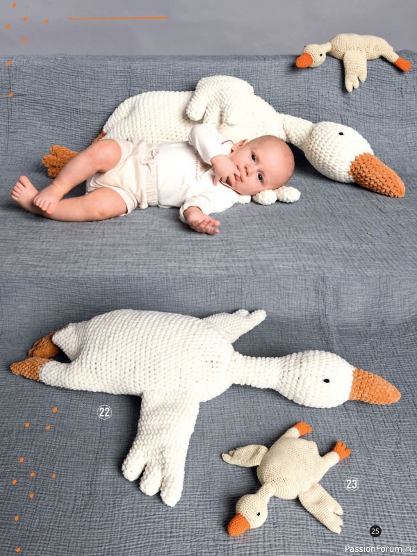 Вязаные модели для детей в журнале «Baby Maschenmode №65 2025»