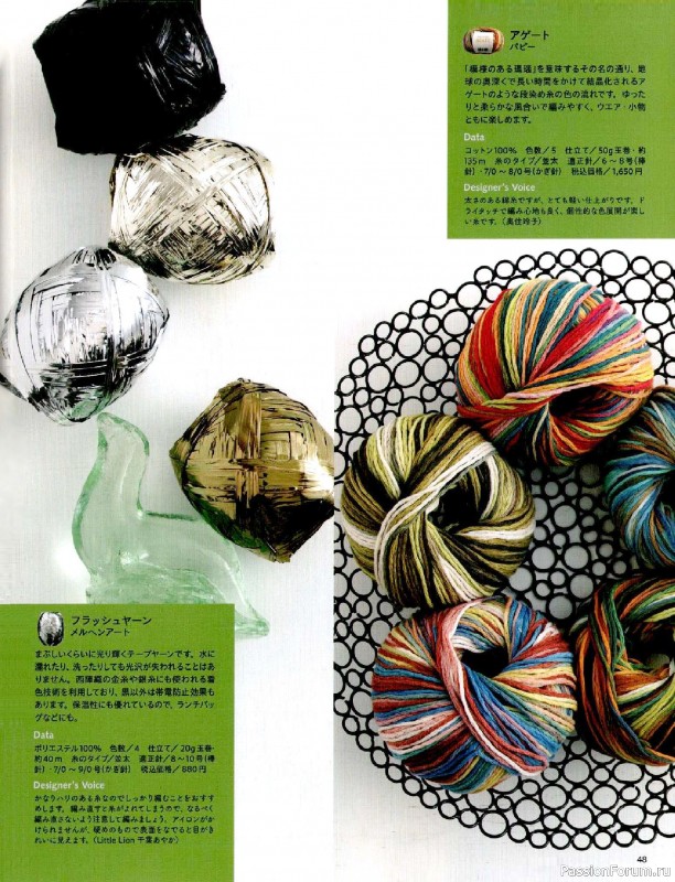 Вязаные модели в журнале &laquo;Keito Dama №206 - Summer 2025&raquo;