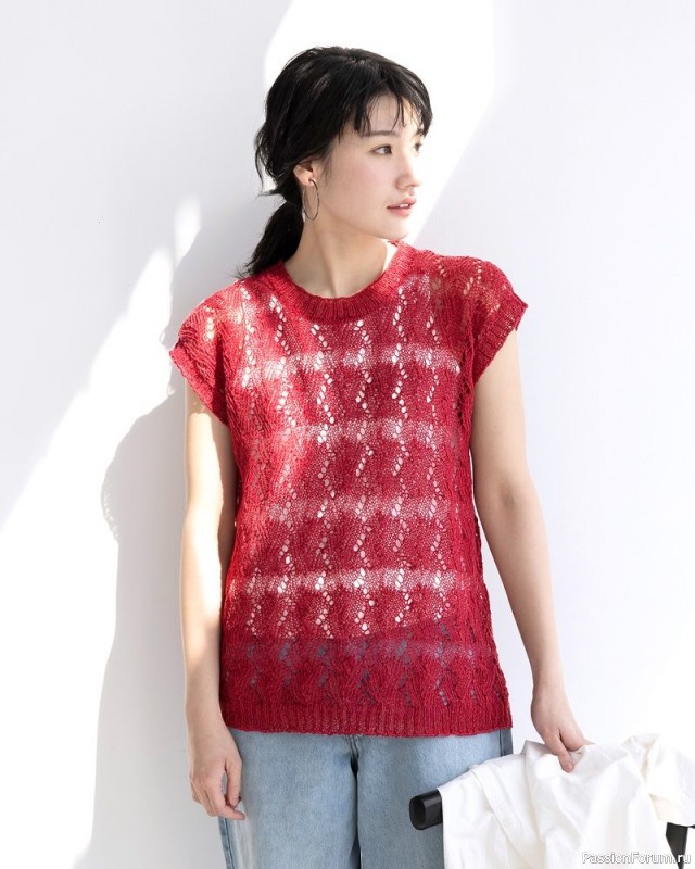Вязаные модели в журнале «Knit Ange - Summer 2025»