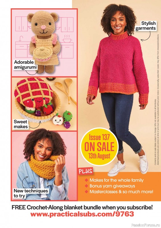 Вязаные проекты крючком в журнале «Crochet Now №136 2026»