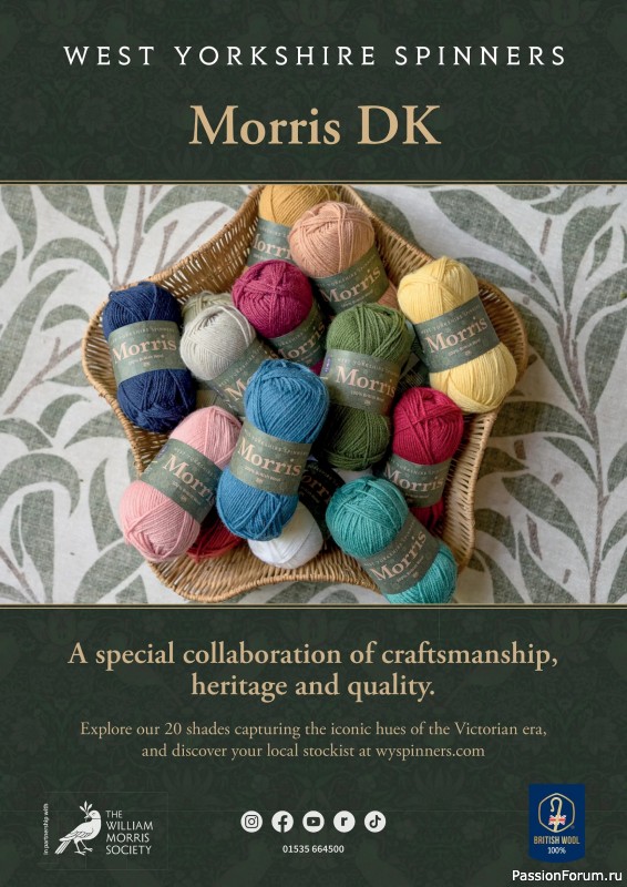 Вязаные проекты крючком в журнале &laquo;Inside Crochet №185 2025&raquo;