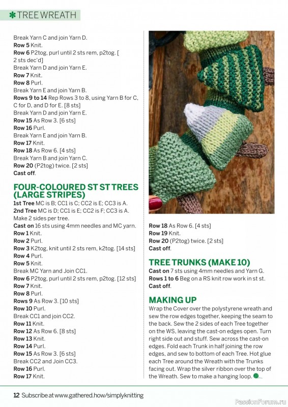 Вязаные проекты крючком в журнале «Simply Knitting №269 2025»